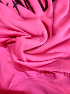 Pink Sweatshirt With Print ( L)