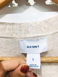 Imported Beige Open Cardigan C