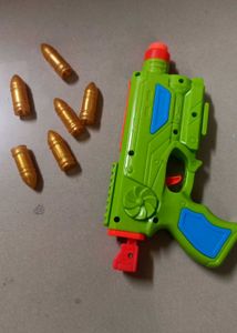 Toy Gun with Bullets