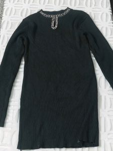 Black Stone Work Dress