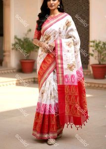 Handloom Pattu Silk Saree With Blouse