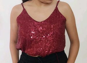 Sequin Embellished Top