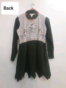 Handwork Peplum Gharara Pant Set