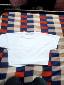 White Crop Top - New with Tags