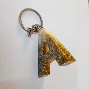 &#39;A&#39; Initial Keychain