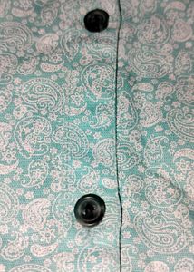Retro floral shirt top