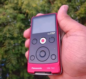 Panasonic HM-TA1 Camcorder (Blaze Red) ♥️