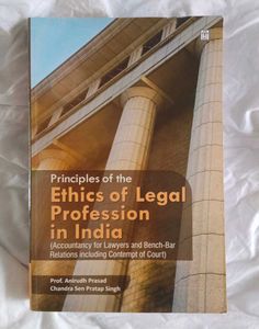Ethics Of Legal Profession In India