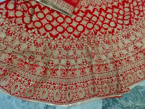 Heavy Velvet Bridal Lehenga
