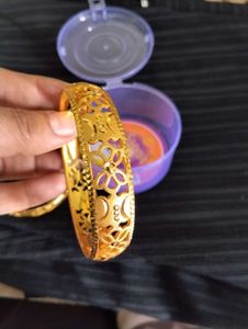 Sapna Gold Plated Bangles Set