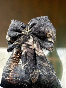 Black Bow Clip