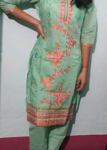 Beautiful Kurta With Churidar pajama...