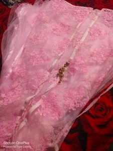 Beautiful Long Frock With Shrug For Women