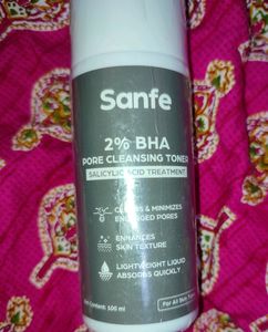 Sanfe 2% BHA Pore Cleansing Toner With Salicylic