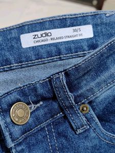 Classic Mens Straight Blue Jeans