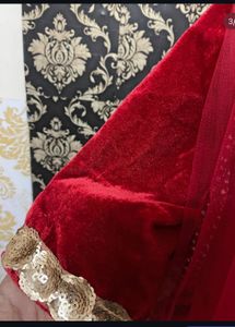 Red  Lehenga