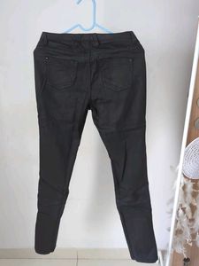 Vero Moda Leather Finish Jeans