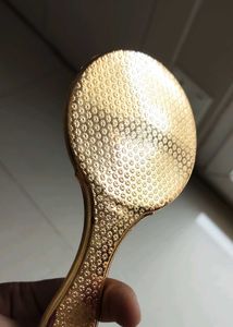 Vintage Gold Hand Mirror