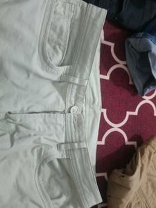 Casual Off White Chinos