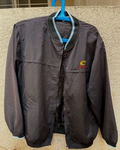 Vintage Black Bomber Jacket