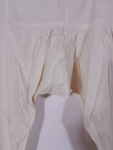 White &amp; Maroon  Kurta Sets(Womens)