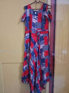 Patchwork Midi Sundress