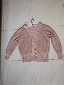 Elegant Blush Cardigan