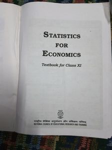 Statistics For Economics Class 11