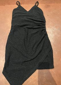 Sparkly Black Mini Dress