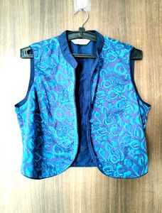 Women Cotton Sleeveless Jacket