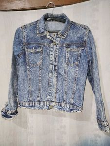 Acid Wash Denim Jacket