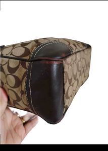 Authentic Coach Signature Shoulder Tote Bag