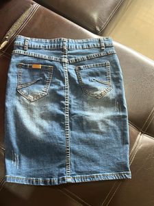 Denim Mini Skirt