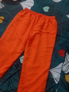 Orange Kurta Set