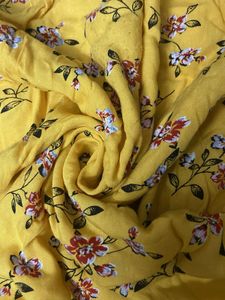 Floral Yellow Dress