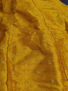 Yellow &amp; Blue Lehenga Set
