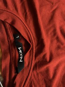 Casual Orange T-Shirt