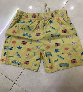 Cute Animal Print Shorts - Combo Of 2