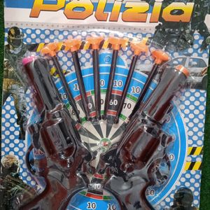 Plastic Gun With Stick Bullets