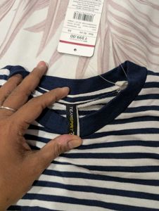 Striped Crop Top