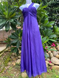 Elegant Purple Maxi Dress