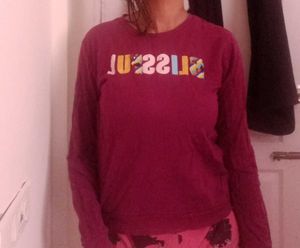 Maroon Graphic Print Sweatshirt