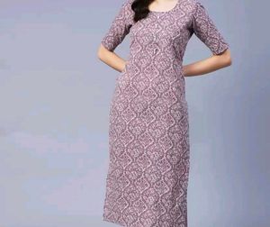 Floral Print Kurta