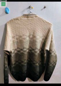 Vintage Ombre V-Neck Sweater