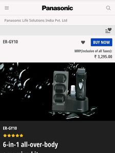 6 In 1 All Over Body Grooming Kit