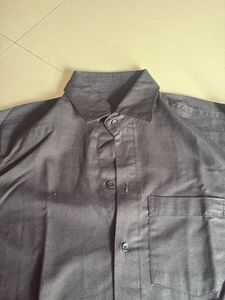Classic Black Button-Down Shirt
