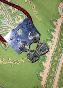 Silver Jhumka Earrings