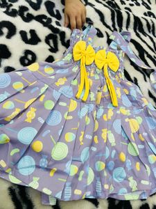 Girls Yellow Dress 👗