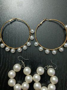 Pearl Hoops
