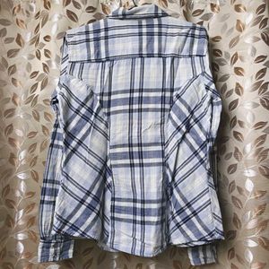 White Check Shirt